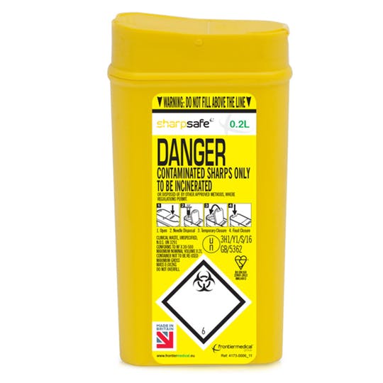 Medicinal Sharps Disposal Bins